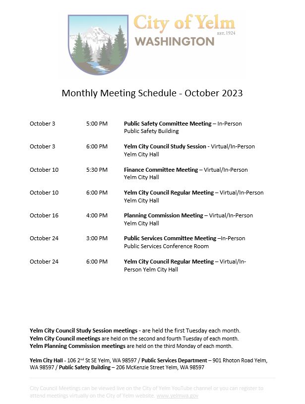 October Meeting